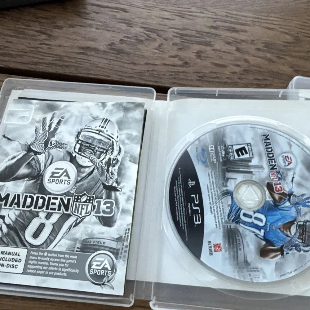 Madden NFL Ea Sports 13 & 17 Seasons Sony PlayStation PS3